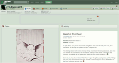 Desktop Screenshot of evil-dragon-spirit.deviantart.com