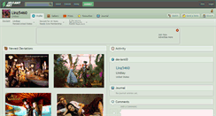 Desktop Screenshot of linz5460.deviantart.com