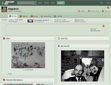 Tablet Screenshot of magyaros.deviantart.com