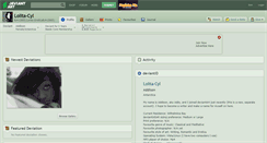Desktop Screenshot of lolita-cyl.deviantart.com