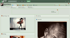 Desktop Screenshot of discofrisco.deviantart.com