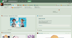 Desktop Screenshot of dadonyordel.deviantart.com