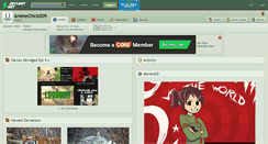 Desktop Screenshot of animechick009.deviantart.com