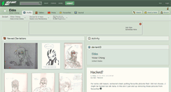 Desktop Screenshot of eldos.deviantart.com
