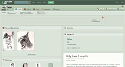 Desktop Screenshot of fallex.deviantart.com
