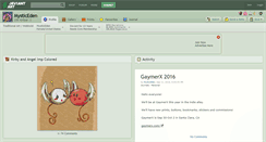 Desktop Screenshot of mysticeden.deviantart.com