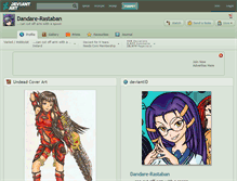 Tablet Screenshot of dandare-rastaban.deviantart.com