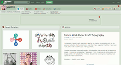 Desktop Screenshot of julz1992.deviantart.com