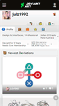 Mobile Screenshot of julz1992.deviantart.com