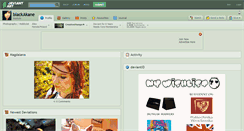 Desktop Screenshot of blackakane.deviantart.com