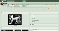 Desktop Screenshot of godette.deviantart.com