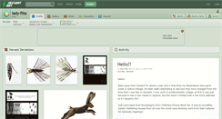 Desktop Screenshot of lady-fliss.deviantart.com