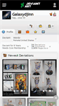Mobile Screenshot of galaxydjinn.deviantart.com