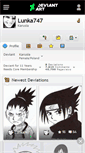 Mobile Screenshot of lunka747.deviantart.com