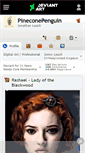 Mobile Screenshot of pineconepenguin.deviantart.com