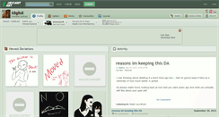 Desktop Screenshot of k8g8s8.deviantart.com