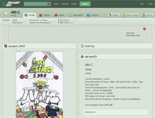 Tablet Screenshot of mtt-c.deviantart.com