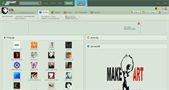 Desktop Screenshot of c0l.deviantart.com