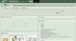 Desktop Screenshot of edvy.deviantart.com