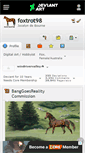Mobile Screenshot of foxtrot98.deviantart.com