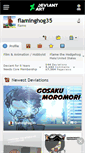 Mobile Screenshot of flaminghog35.deviantart.com