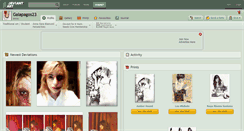 Desktop Screenshot of galapagos23.deviantart.com