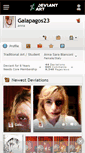 Mobile Screenshot of galapagos23.deviantart.com