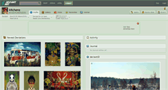Desktop Screenshot of kitchenz.deviantart.com