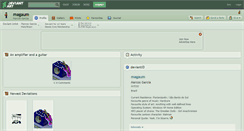 Desktop Screenshot of magaum.deviantart.com