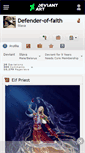 Mobile Screenshot of defender-of-faith.deviantart.com