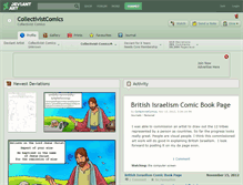 Tablet Screenshot of collectivistcomics.deviantart.com