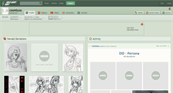Desktop Screenshot of cosmixxx.deviantart.com
