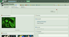 Desktop Screenshot of gxchazz-princeton.deviantart.com