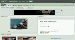 Desktop Screenshot of 99x.deviantart.com