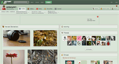 Desktop Screenshot of antonymi1.deviantart.com