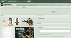 Desktop Screenshot of frankwoods.deviantart.com