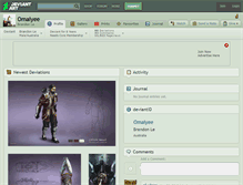 Tablet Screenshot of omaiyee.deviantart.com