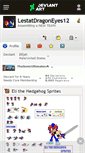 Mobile Screenshot of lestatdragoneyes12.deviantart.com