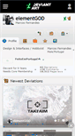 Mobile Screenshot of elementgod.deviantart.com