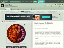 Tablet Screenshot of aileen-rose.deviantart.com
