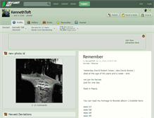 Tablet Screenshot of kennethtoft.deviantart.com