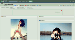 Desktop Screenshot of lilithdarkblade.deviantart.com