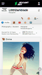 Mobile Screenshot of lilithdarkblade.deviantart.com