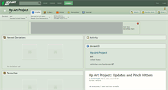 Desktop Screenshot of hp-art-project.deviantart.com