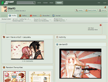 Tablet Screenshot of gise93.deviantart.com