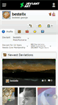 Mobile Screenshot of bestelix.deviantart.com