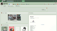 Desktop Screenshot of lady-kyuu.deviantart.com