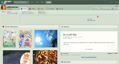 Desktop Screenshot of cottonlemon.deviantart.com