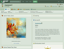 Tablet Screenshot of insaneone.deviantart.com