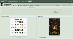 Desktop Screenshot of lataupinette.deviantart.com